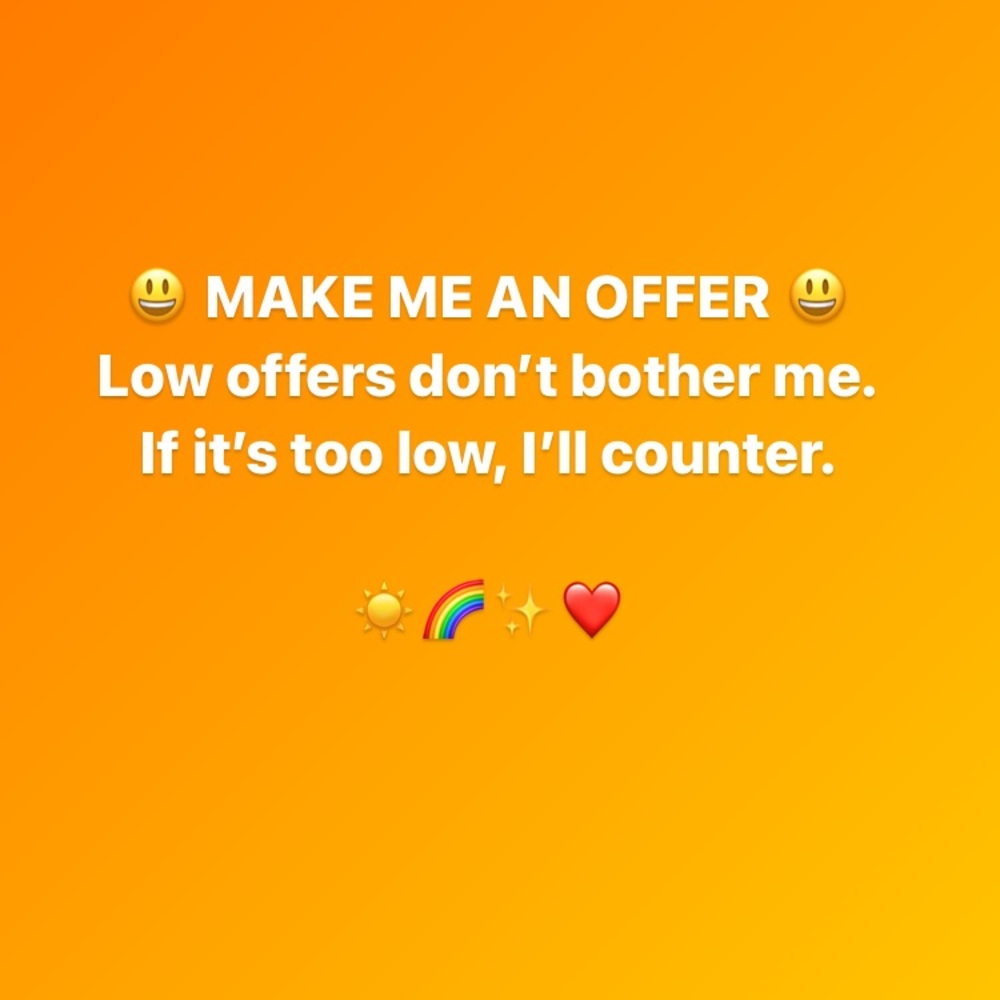 Offers welcome!